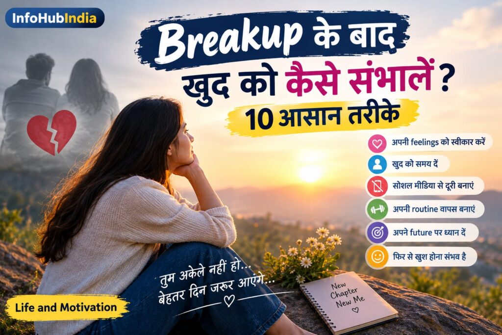 Breakup के बाद खुद को कैसे संभालें – Life and Motivation